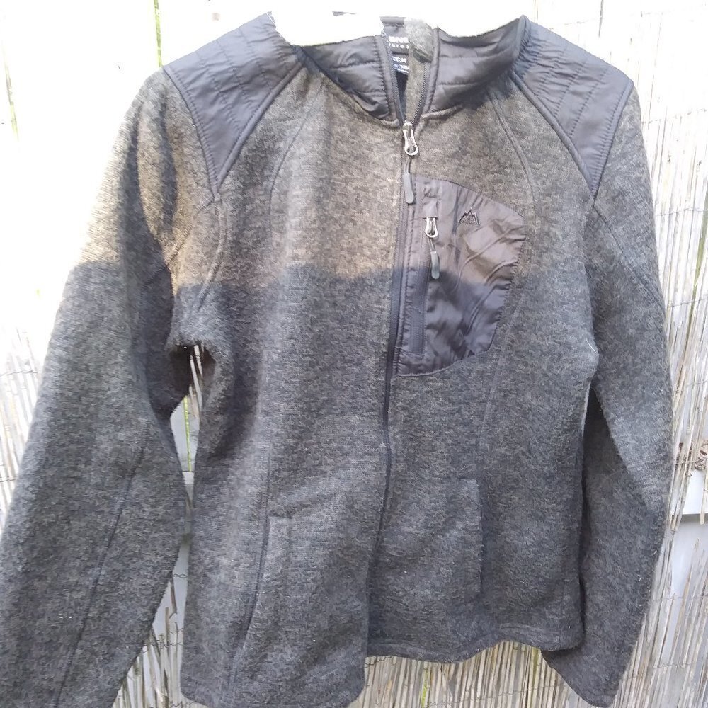 Snozu Performance Brown Faux Sherpa ZipUp Jacket - Men - Women - Unisex - M